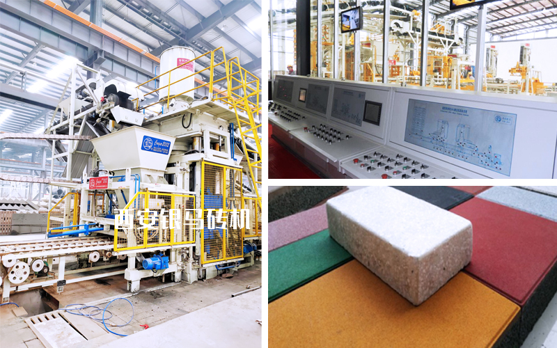 制砖生产线成套设备：砌块砖机实现产出全过程的数据化