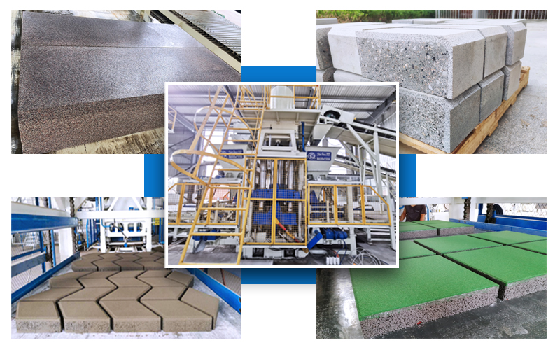 免烧砌块制砖设备：将绿色低碳作为建材行业高质量发展的准则